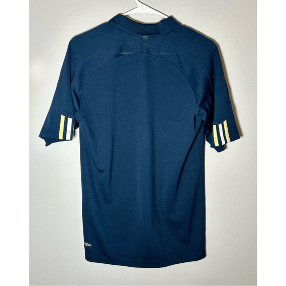 Notre Dame Fighting Irish Adidas ClimaCool Blue Athletic Polo Golf Sz M - Picture 6 of 10